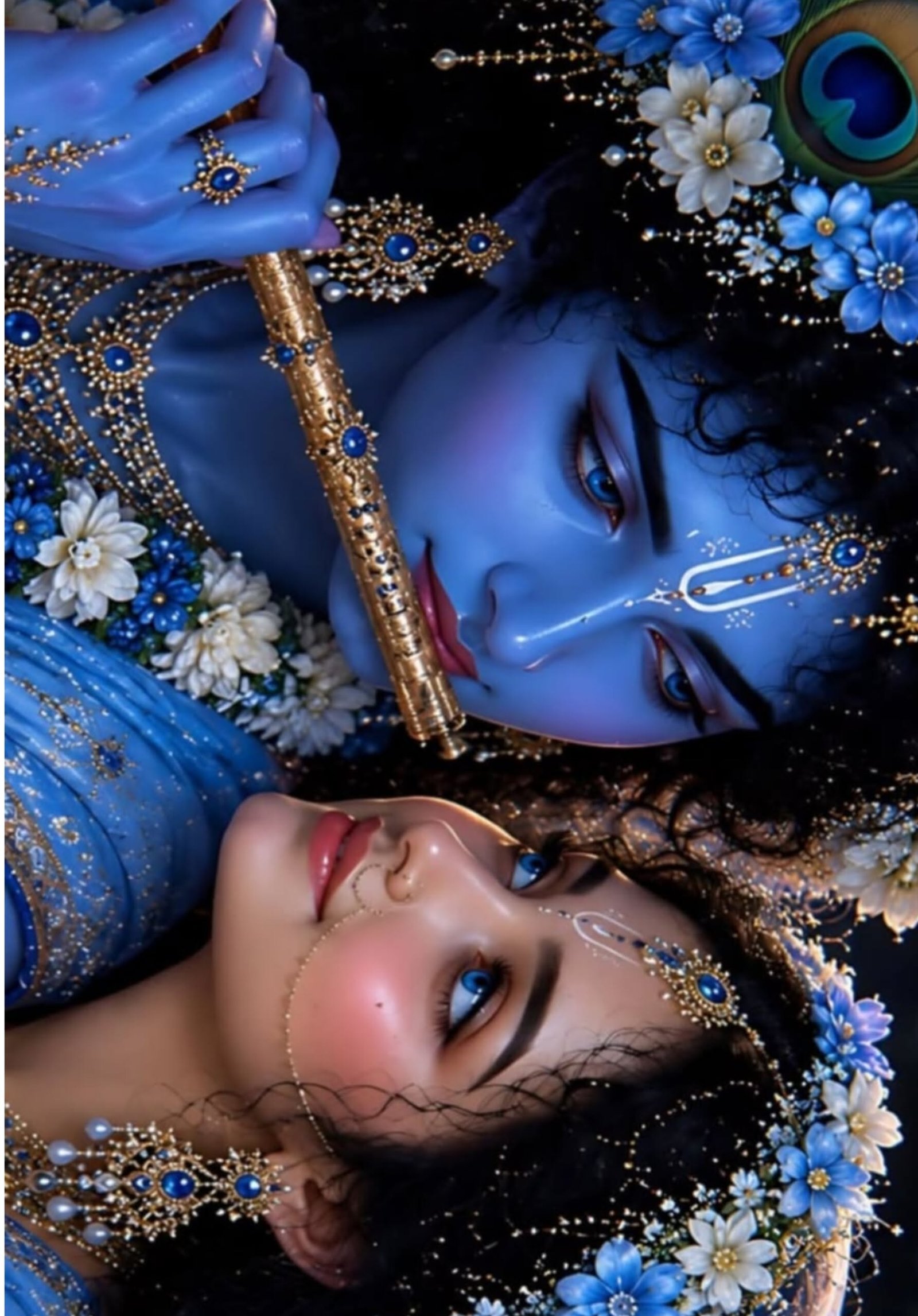 beautiful radha krishna wallpaper