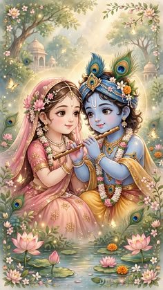 beautiful radha krishna wallpaper