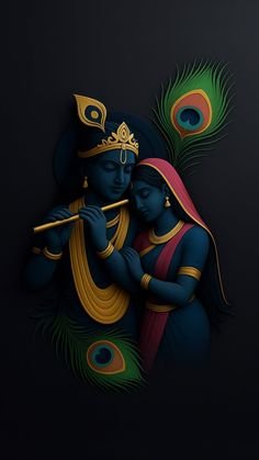 beautiful radha krishna wallpaper