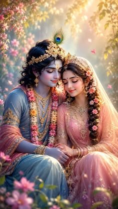 beautiful radha krishna wallpaper