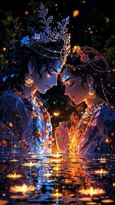 cute radha krishna images