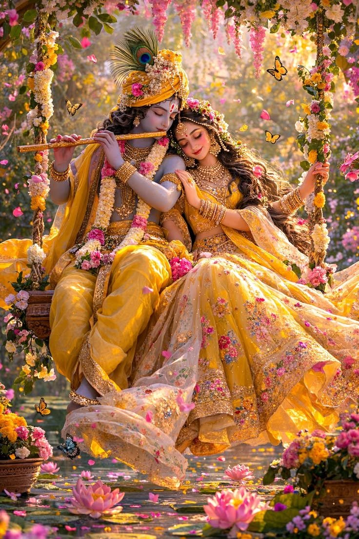 cute radha krishna images