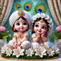 cute radha krishna images