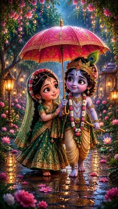 cute radha krishna images