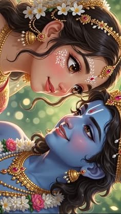 cute radha krishna images