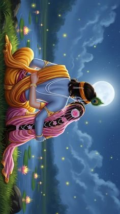 cute radha krishna images