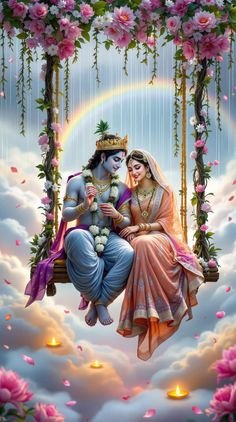 cute radha krishna images