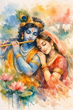 cute radha krishna images