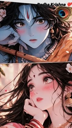 cute radha krishna images