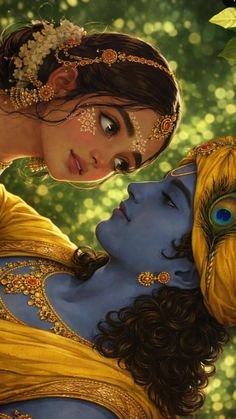 cute radha krishna images