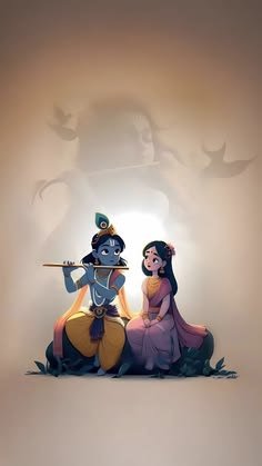 cute radha krishna images