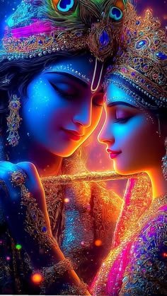 cute radha krishna images