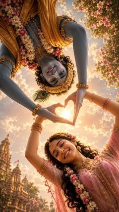 cute radha krishna images