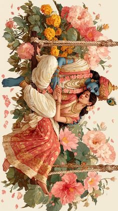 cute radha krishna images