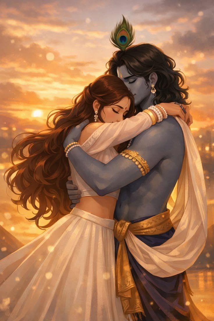 dp pic love romantic radha krishna wallpaper hd