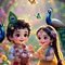 dp pic love romantic radha krishna wallpaper hd