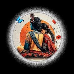 dp pic love romantic radha krishna wallpaper hd