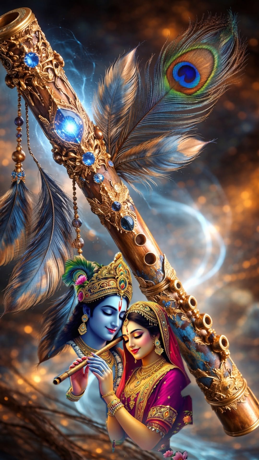 iphone radha krishna wallpaper
