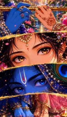 iphone radha krishna wallpaper