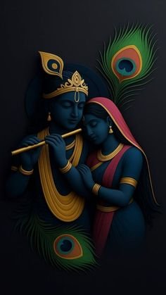 iphone radha krishna wallpaper