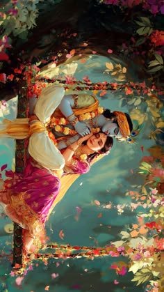 iphone radha krishna wallpaper