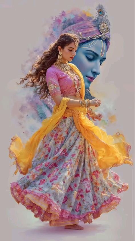 iphone radha krishna wallpaper