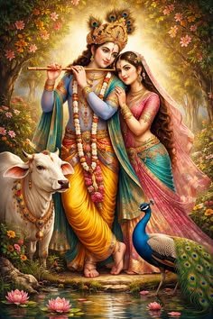 iphone radha krishna wallpaper