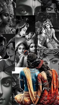 iphone radha krishna wallpaper