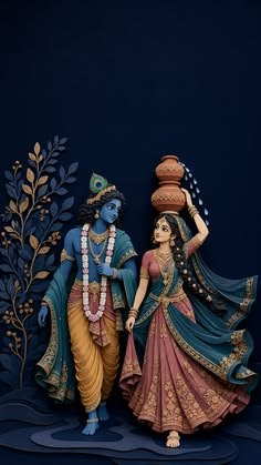 iphone radha krishna wallpaper