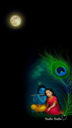 iphone radha krishna wallpaper