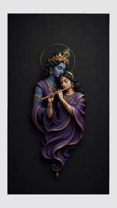 iphone radha krishna wallpaper