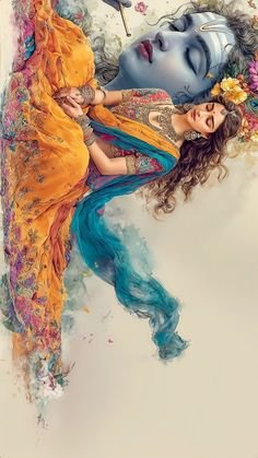iphone radha krishna wallpaper
