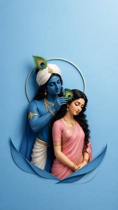 iphone radha krishna wallpaper