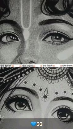 pencil radha krishna drawing
