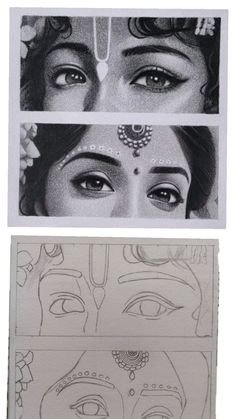 pencil radha krishna drawing