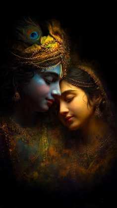 radha krishna love black wallpaper