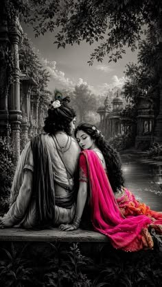 radha krishna love black wallpaper
