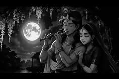 radha krishna love black wallpaper