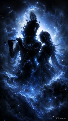 radha krishna love black wallpaper