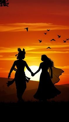radha krishna love black wallpaper