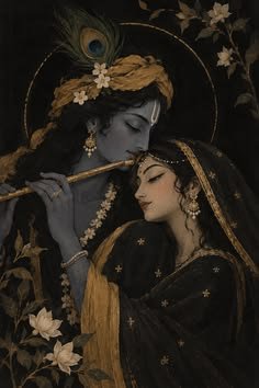 radha krishna love black wallpaper