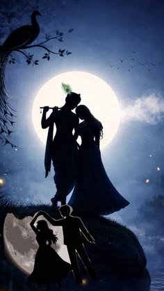 radha krishna love black wallpaper