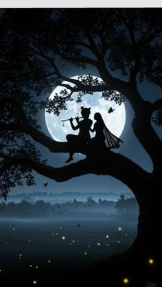 radha krishna love black wallpaper