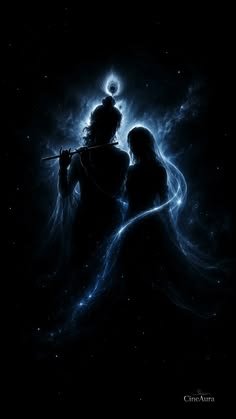 radha krishna love black wallpaper