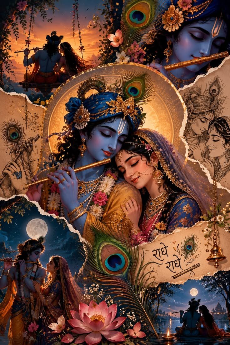 radha krishna wallpaper hd