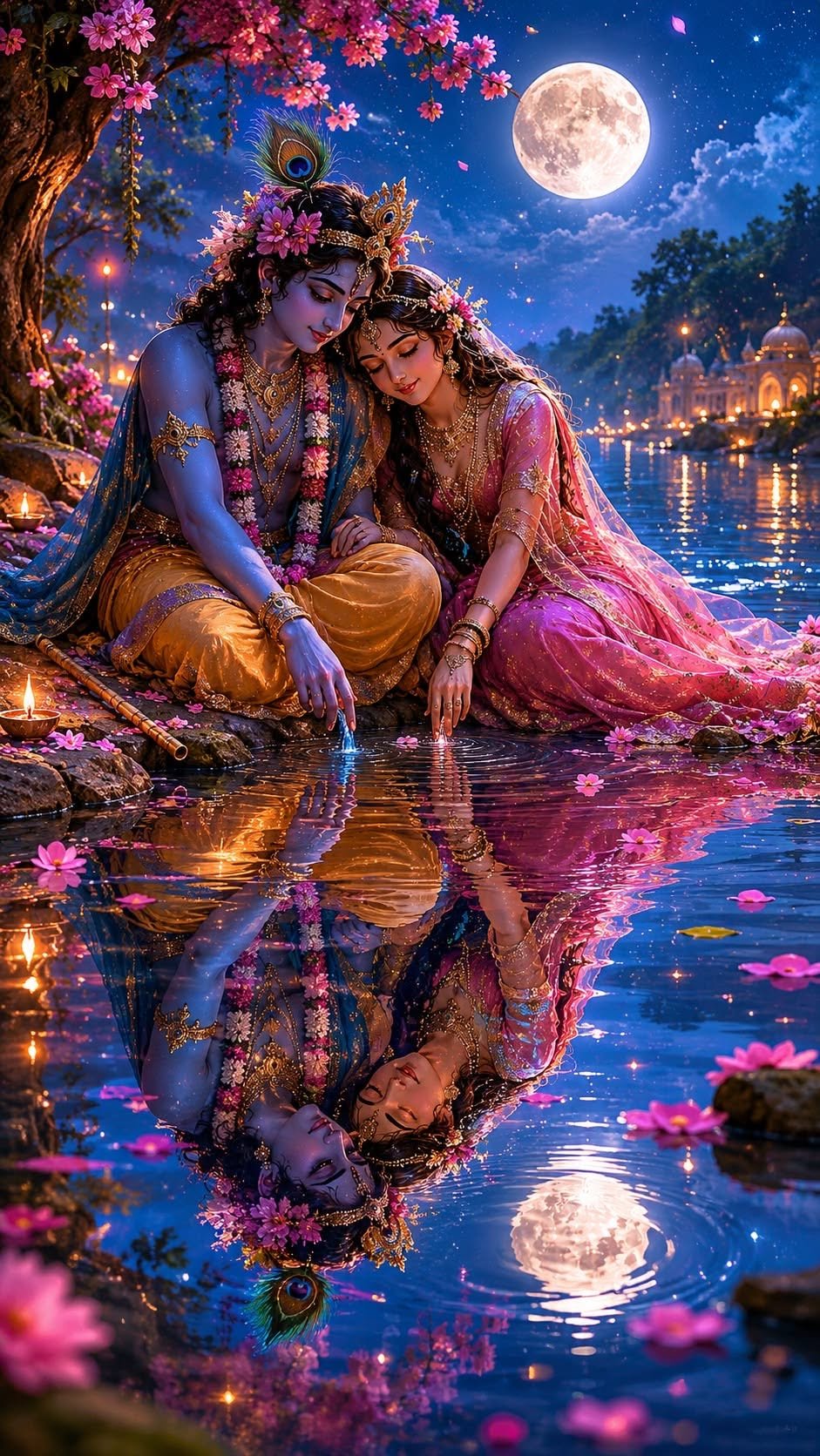 radha krishna wallpaper hd