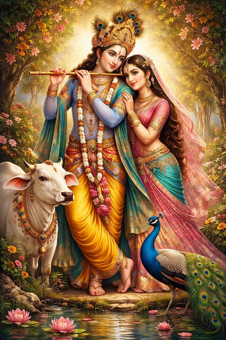 radha krishna wallpaper hd
