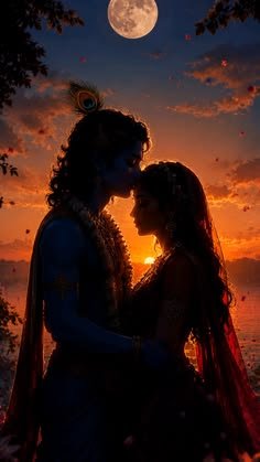 romantic radha krishna images