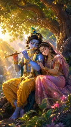 romantic radha krishna images