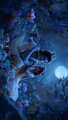 romantic radha krishna images